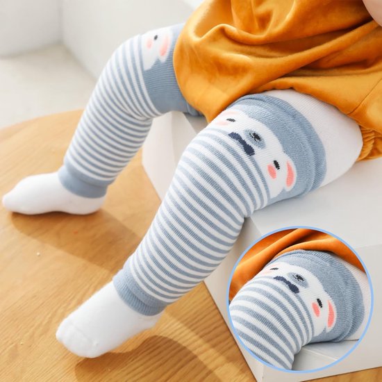 Baby beenwarmers - Kniebeschermers peuter - Warm houden - Schattig dierenpatroon - 30 cm lengte - Multicolor — afbeelding 5