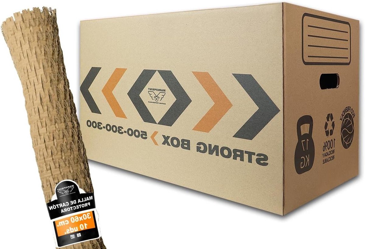 Verhuisdozen - Opbergdozen Karton - Spullen Verhuizen - FSC Gecertificeerd - 50x30x30 cm - Bruin