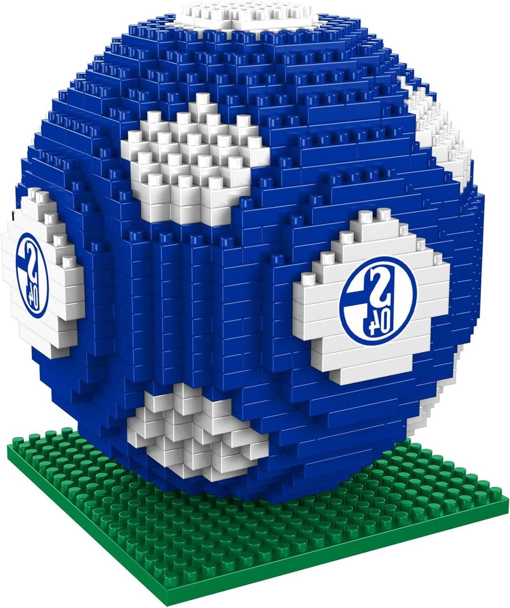 Bouwset Voetbal - Pixel Art - Team Passie Tonen - Gedetailleerd Model - 95 x 95 x 10 cm - Clubkleuren
