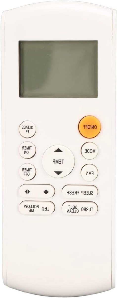 Airco Afstandsbediening - Universele Vervanging - Kamer Koelen - Gemakkelijke Toegang - 15 cm Lengte - Zwart