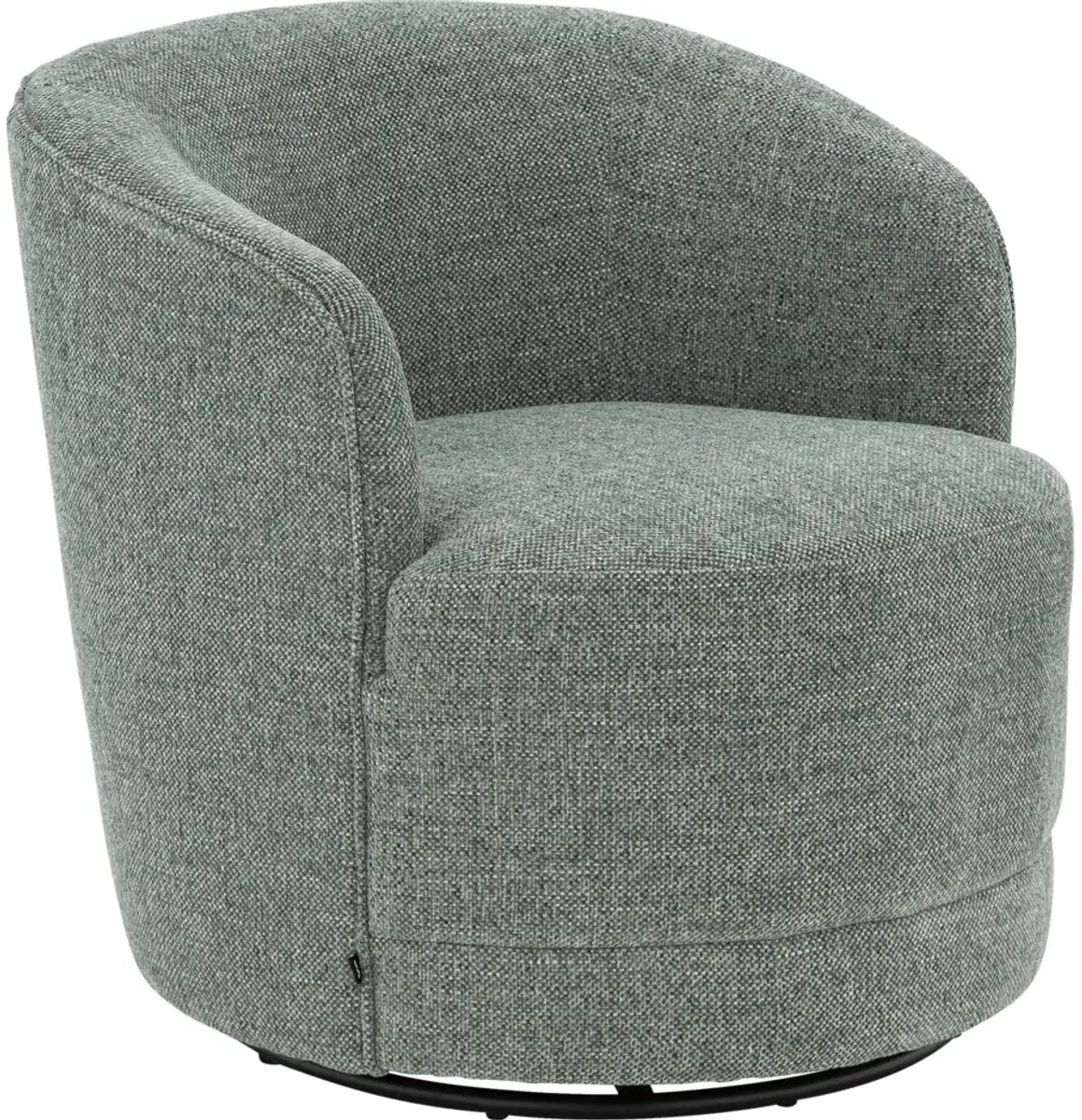 Goossens Fauteuil Milk - Stof - Groen