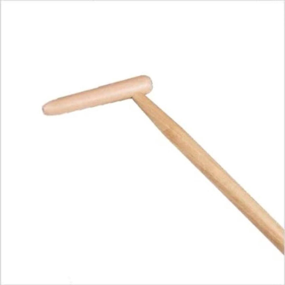 Rechte Schoffel - Onkruidsteker - Onkruid Verwijderen - 18 cm Werkbreedte - 160 cm steel - Houtkleurig