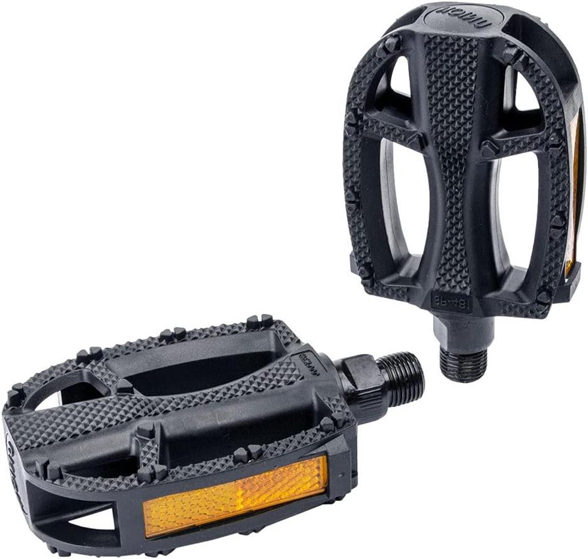 Kinderpedalen - Fiets pedalen - Fietsen - Met reflector - 9/16 inch - Zwart