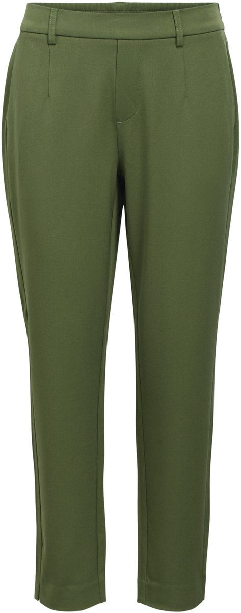 Object Broek Objlisa Slim Pant Noos 23029728 Bronze Green Dames Maat - W38