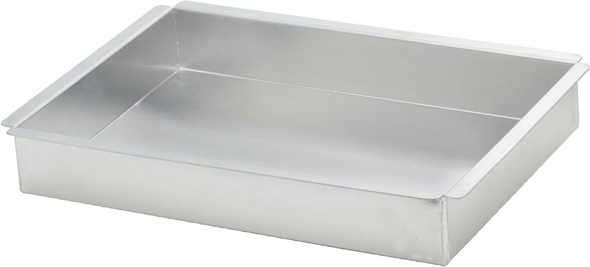 Rechthoekige Cake Pan - Bakvorm Aluminium - Bakken Thuis - Gelijkmatige Warmteverdeling - 9x13 Inch - Aluminium