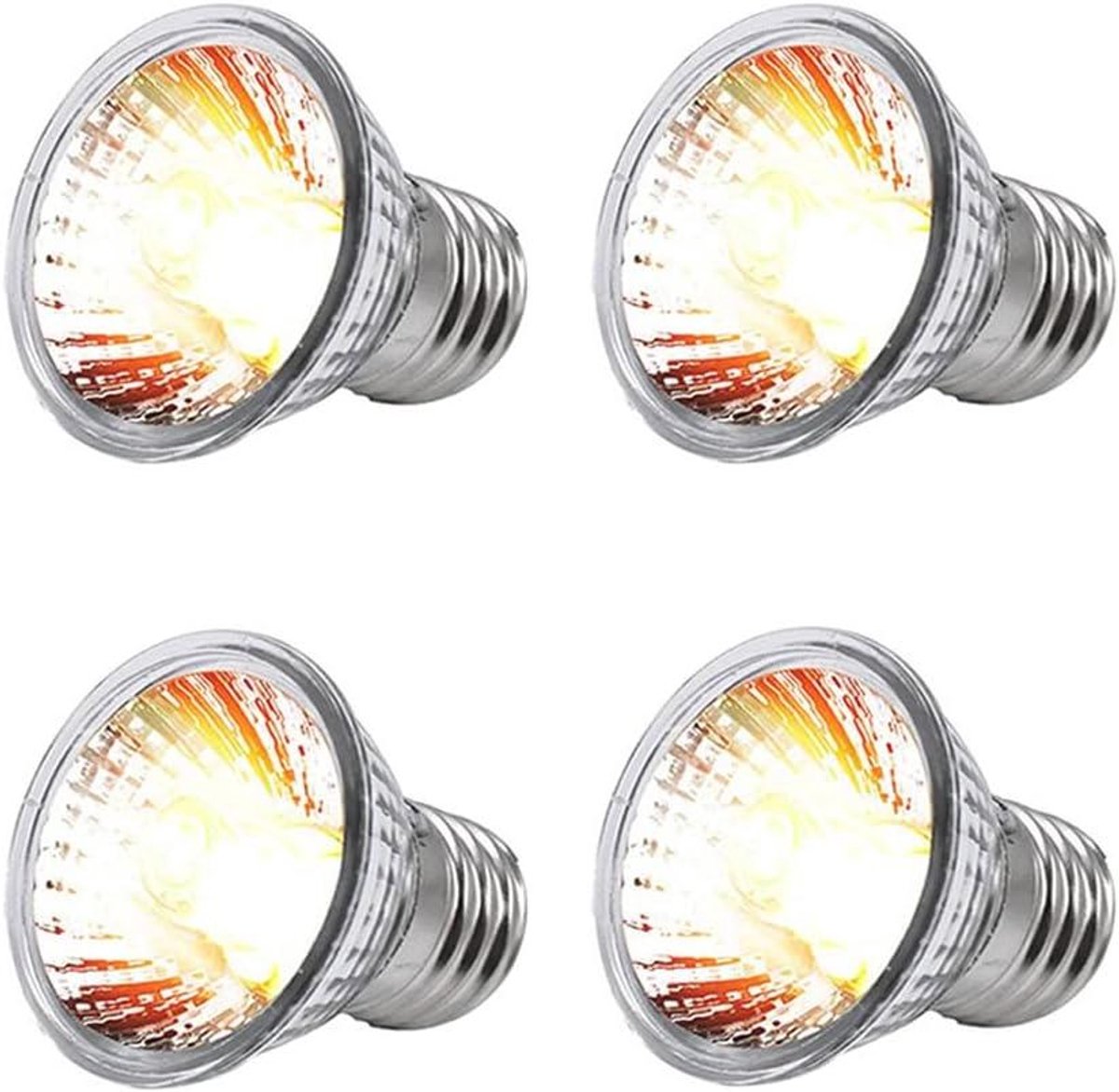 Terrarium Warmtelamp - Reptielenlamp Zonlicht - Gezonde Groei - UVA UVB Spectrum - 25 Watt - Paars