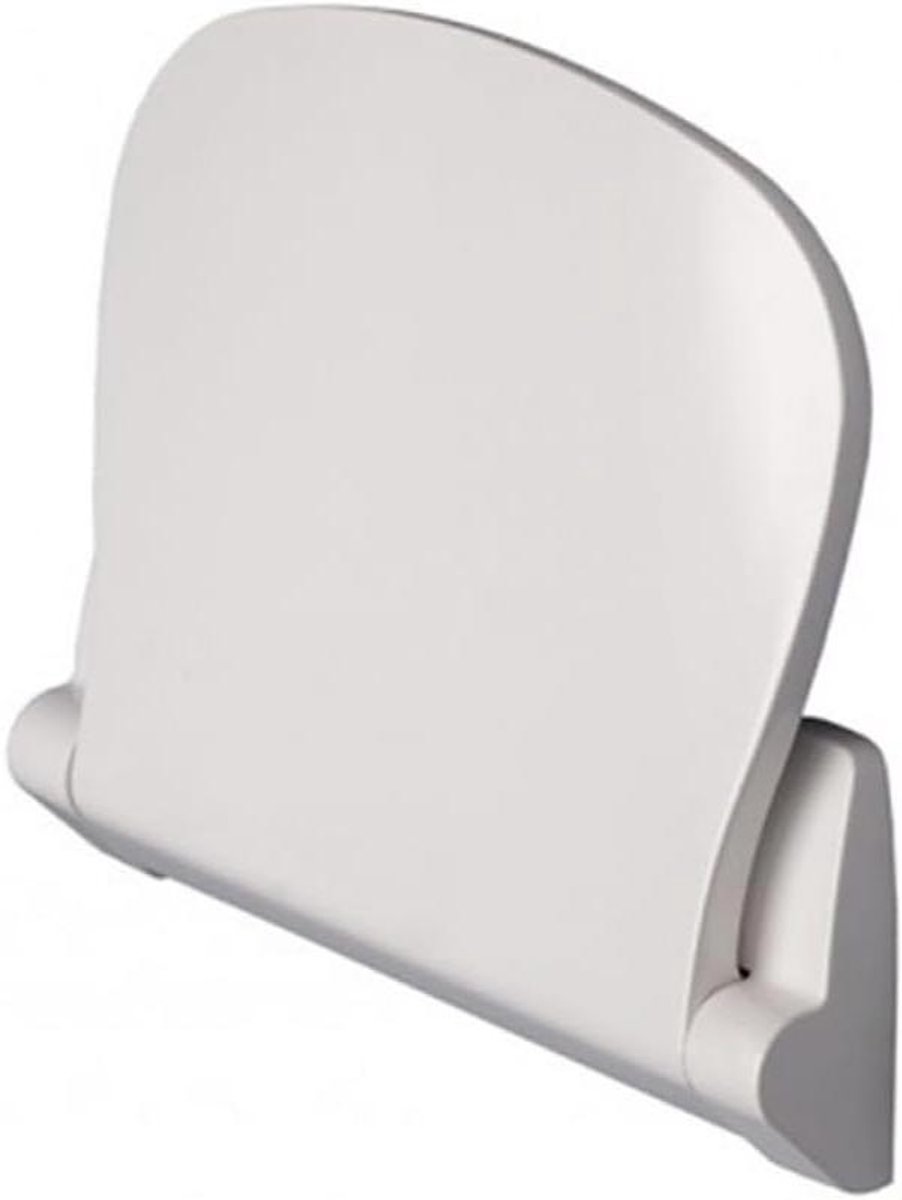 Douchestoel - Zitje Badkamer - Veilig Douchen - Wandmontage - 35 cm Breed - Wit