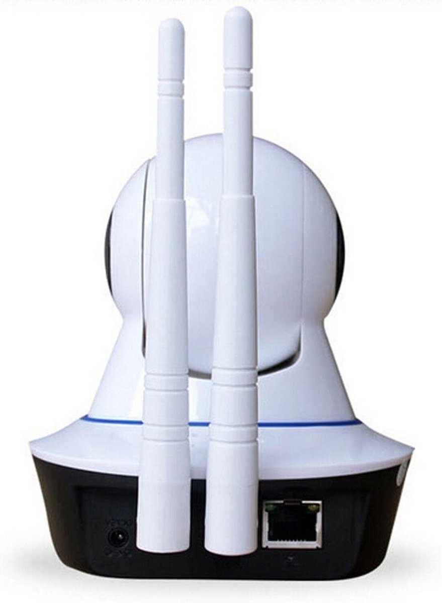 IP Camera - Beveiligingscamera Thuis - Huisbewaking - Motorized WLAN - 5 x 8 x 15 cm - Wit