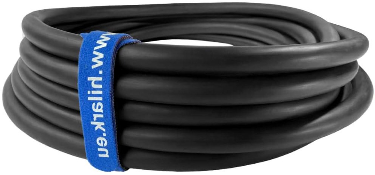 Rubber Kabel - Stroomkabel Verlengkabel - Buiten Gebruik - 100% Koper - 10 meter - Zwart