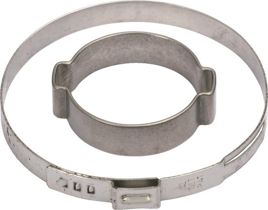 Slangklemtang - O-Clip Tang Klem - Slangen Klemmen - Met 3/8" Aandrijving - 240mm - Chroom — afbeelding 2