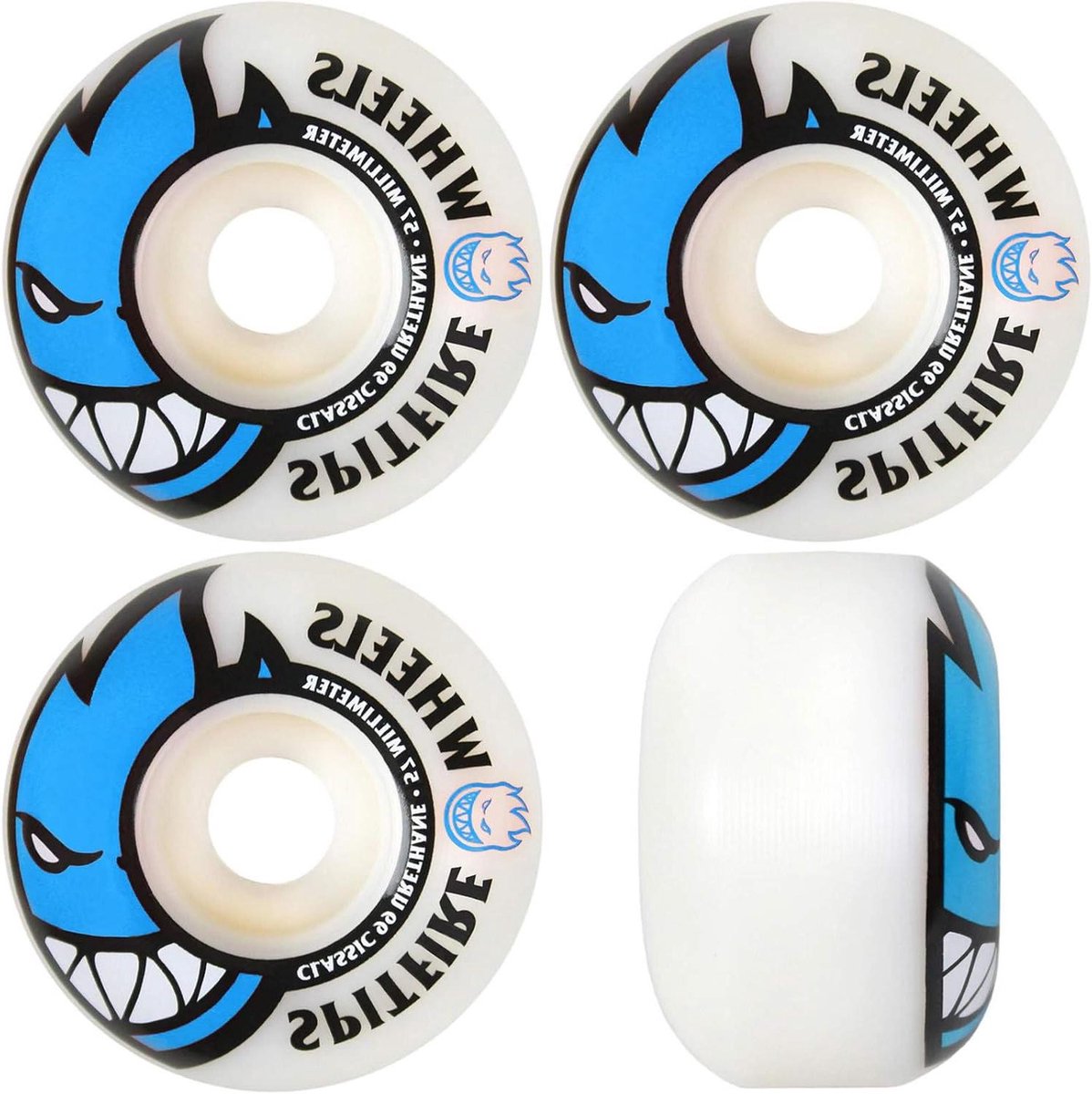 Skateboard wielen set Skate wielen Skateboarden Bighead design 51 mm Meerkleurig