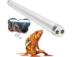 Terrarium TL-buis - UVB lamp reptielenlicht - Reptielen verzorgen - Volledig spectrum UVB - 457 cm - Niet gespecificeerd