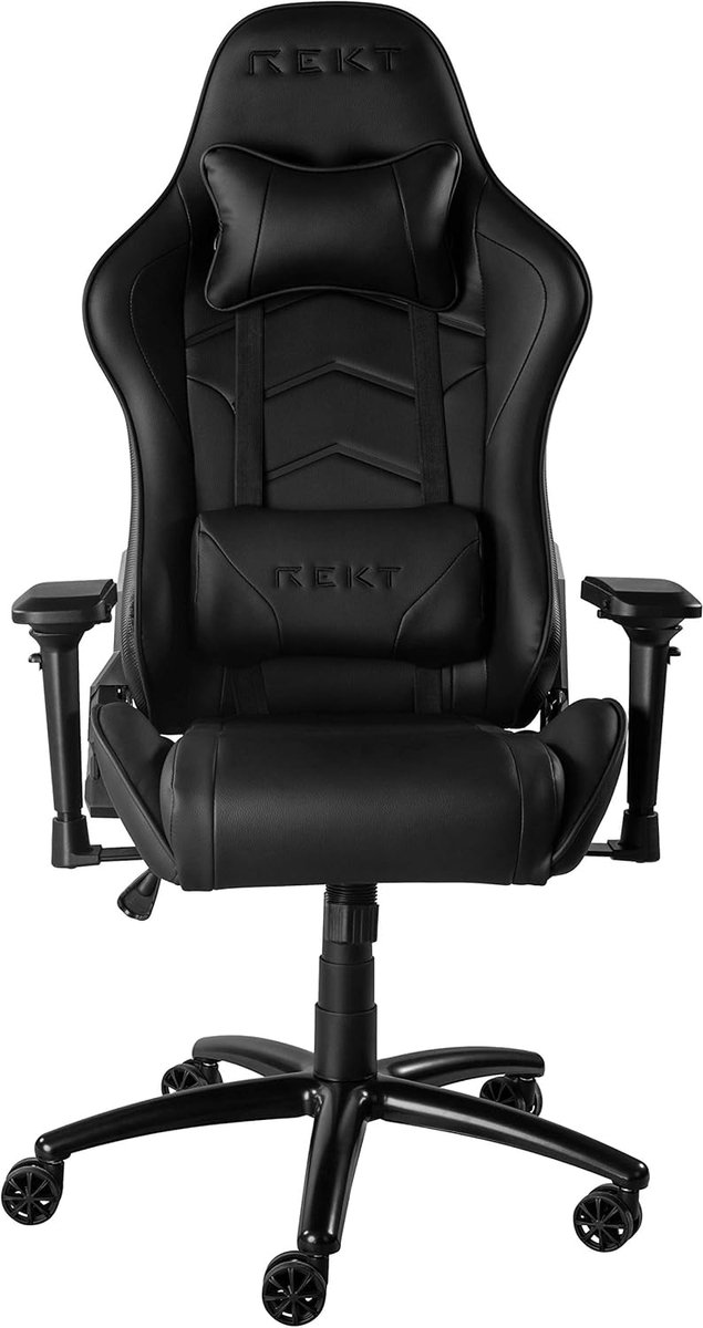 Gaming Stoel - Speelstoel Bureau Stoel - Comfortabel Gamen - 180 Graden Verstelbaar - Tot 150 kg - Zwart — afbeelding 3