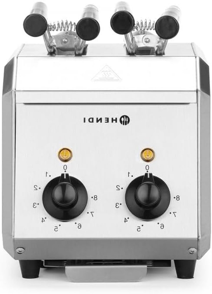 Sandwich Maker - Tosti Apparaat - Snacks Maken - Individuele Zones - 30 x 20 x 22.3 cm - RVS