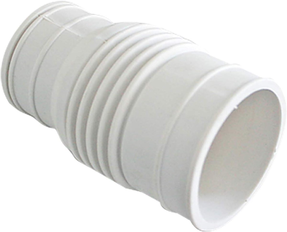 Afvoerstop - Stopstuk WC - Afvoer Dichtmaken - Flexibel Plastic - DN40 45 mm - Wit