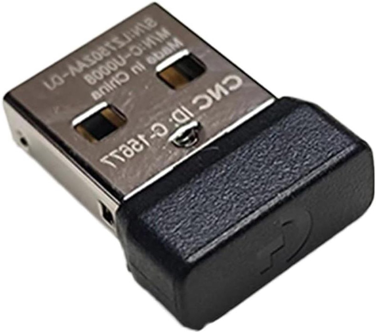 Draadloze Muis Ontvanger - USB Dongle Adapter - Computer Gebruik - Hoge Stabiliteit - Enkel Kanaal - Zwart