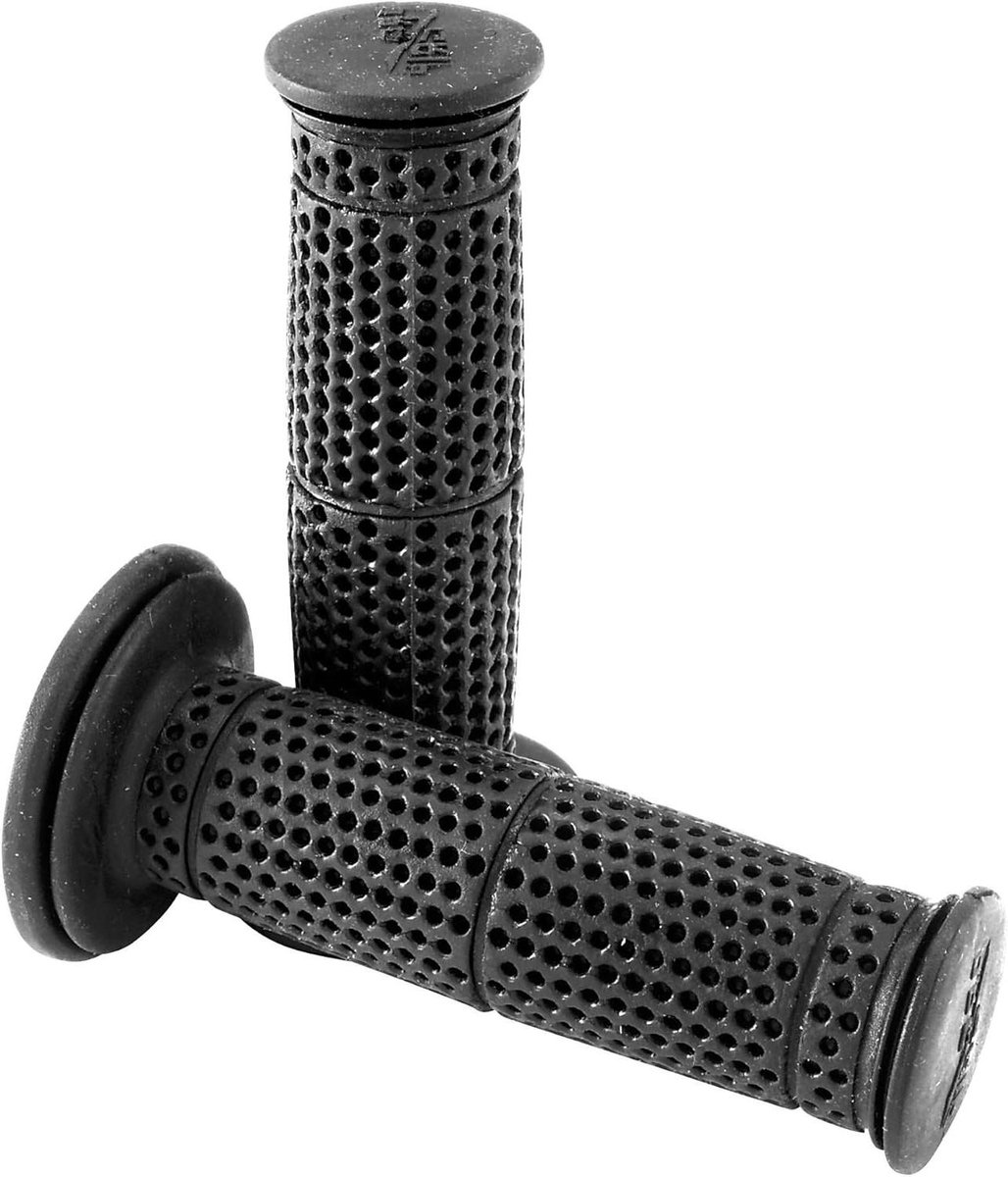 Motorfiets Handgrepen - Grip Set - Comfortabel Rijden - Trillingsabsorberend Gelrubber - 125mm Lengte - Zwart