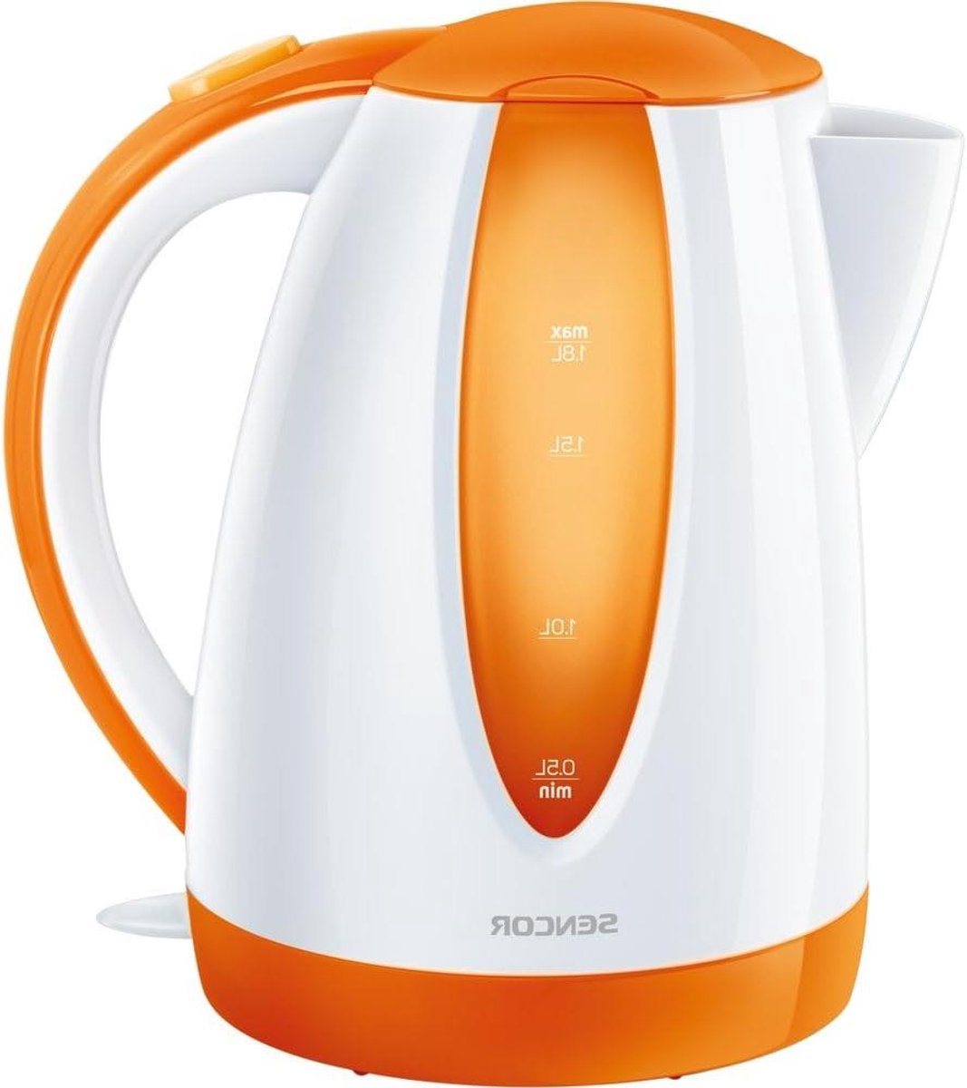 Waterkoker - Ketel Elektrische Waterkoker - Snel Water Koken - Drievoudig Veiligheidssysteem - 18 Liter - Oranje