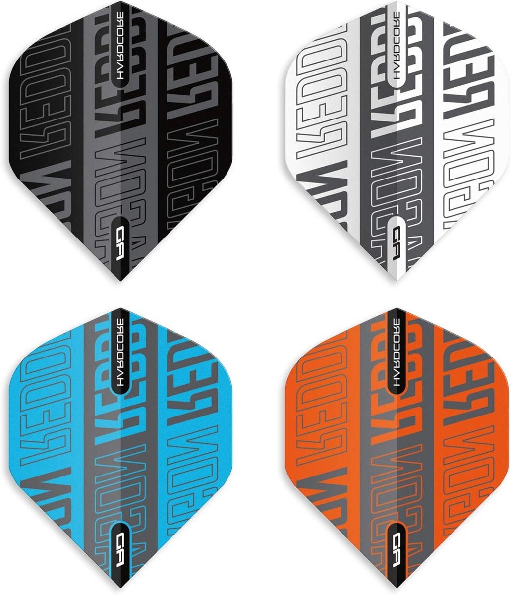Dart Flights - Vliegjes Set - Darts Spelen - Extra Dikke Kwaliteit - 12 Stuks - Hardcore XT