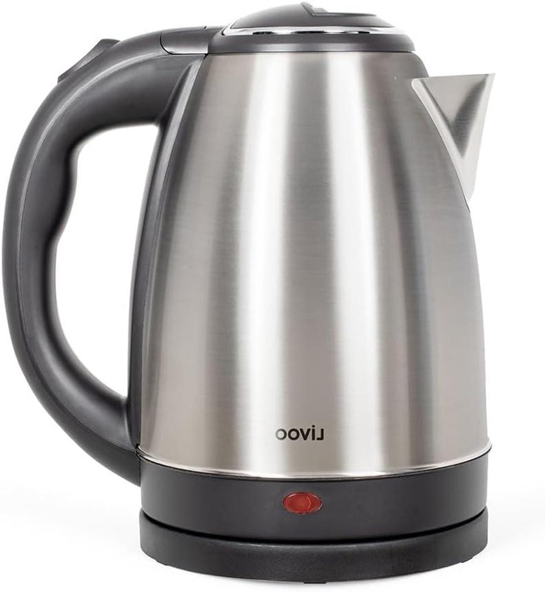 RVS Waterkoker - Elektrische Ketel - Snel Water Koken - Oververhitting Bescherming - 1.8 Liter - Grijs
