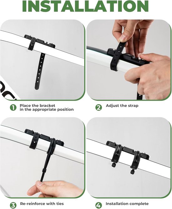 Fiets Bidonhouder Adapter Zonder Boren - Universele Montage voor Zadelpen - Mountainbike & Racefiets — afbeelding 5