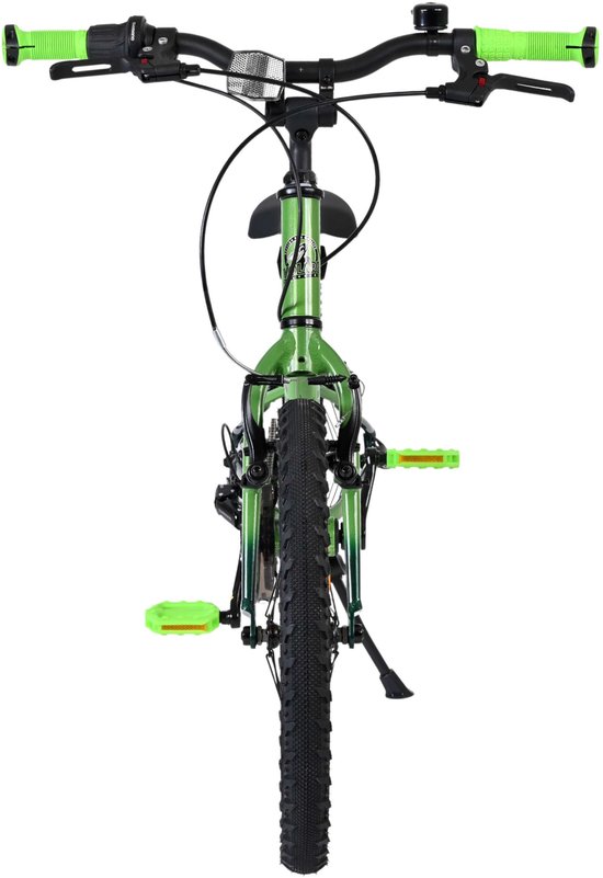 Volare Venom Kinderfiets - Jongens - 18 inch - 6 Speed - Groen - Twee handremmen — afbeelding 5
