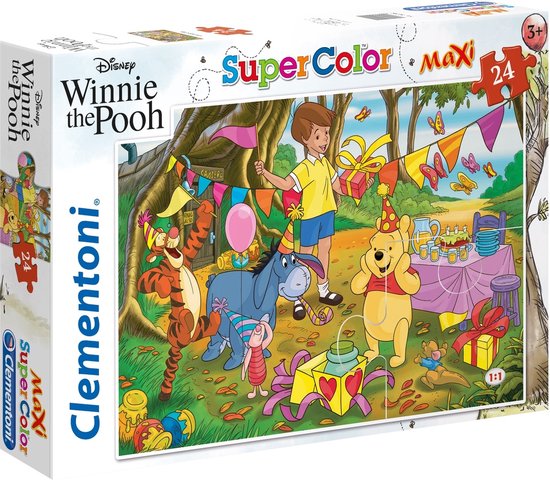 Clementoni Legpuzzel Maxi Winnie De Poeh 24 Stukjes