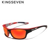KingSeven Oranje - Sports met UV400 en polarisatie filter - Z205
