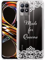 Realme 8i Hoesje Made for queens - Designed by Cazy