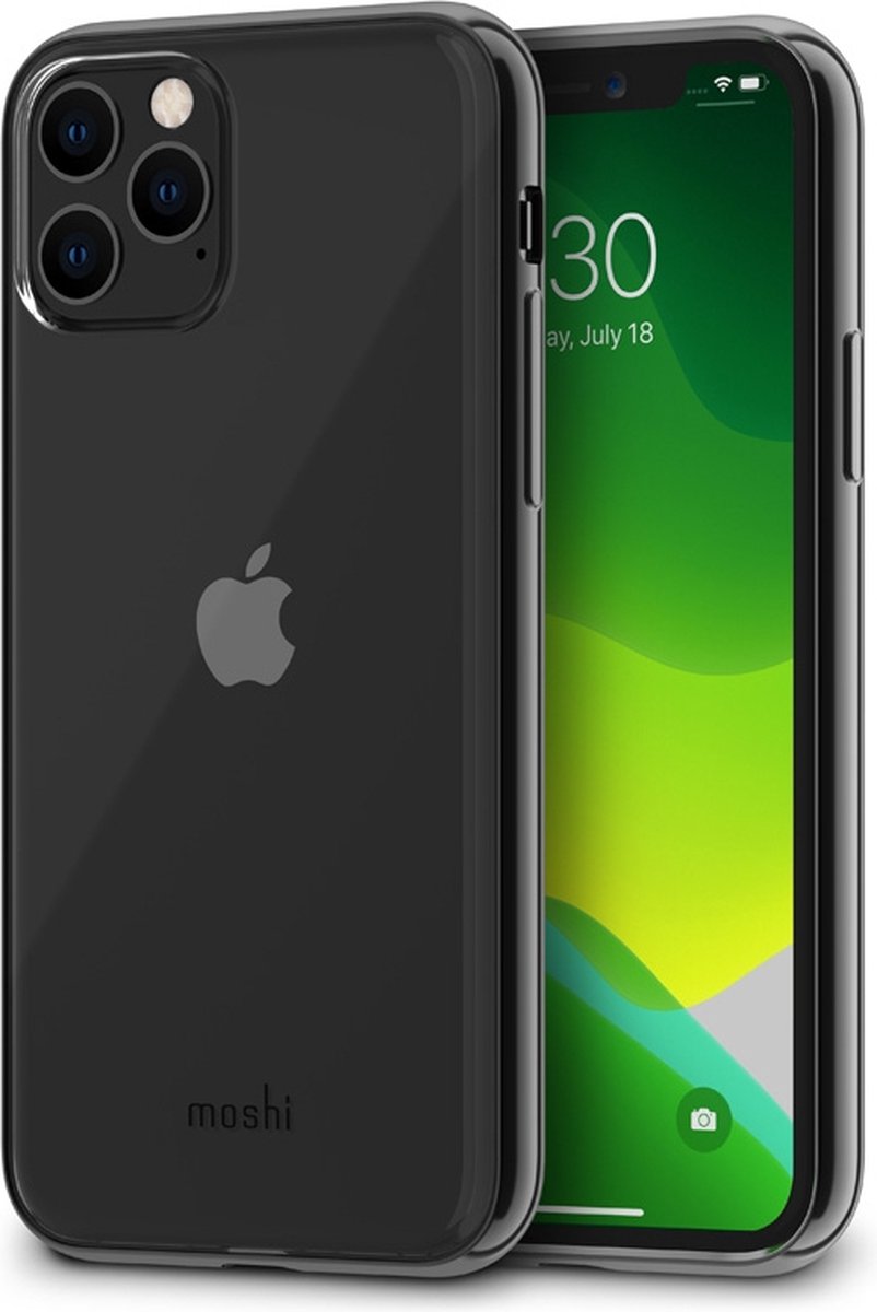 Moshi - Vitros geschikt voor iPhone 11 Pro Max - zwart/transparant