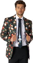 OppoSuits Shine Pine - Heren kostuum - Kerstpak - Kerst - Maat EU 62
