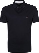 Tommy Hilfiger Poloshirt Regular Donkerblauw - maat M