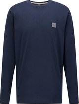 Hugo Boss T-shirt Longsleeve Tacks Donkerblauw - maat M