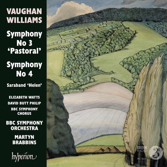 Elizabeth Watts, David Butt Philip, BBC Symphony Chorus, BBC Symphony Orchestra, Martyn Brabbins - Williams: Symphony No 3 'Pastoral' / Symphony No 4 / Saraband 'Helen' (CD)