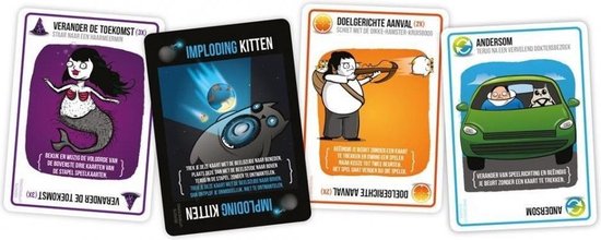 Thumbnail van een extra afbeelding van het spel kaartspel Imploding Kittens - uitbreiding (NL)