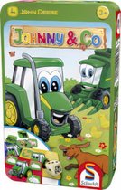 bordspel John Deere, Johnny & Co junior groen 50-delig