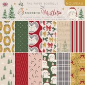 The Paper Boutique Deco Papier - Kerst 2 - 12x2 vellen - 30.5x30.5cm