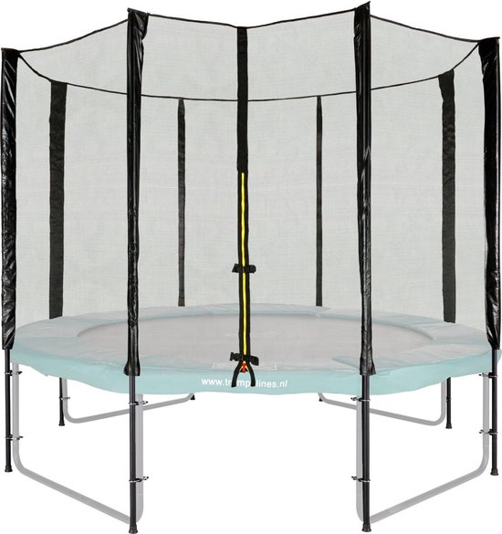 Trampoline veiligheidsnet Magic Jump 305 - met buizenframe voor trampolines van... bol.com
