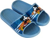 Disney Badslippers Mickey Mouse Jongens Rubber Blauw Mt 26-27