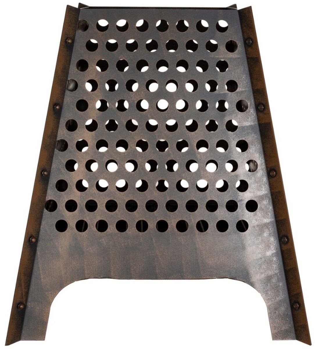 Bol.com La Hacienda Osiris Vuurkorf - L 53 x B 53 x H 58 cm - Staal - (Roest)bruin aanbieding