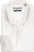 Ledub Modern Fit overhemd mouwlengte 7 - wit - Strijkvriendelijk - Boordmaat: 39