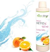 Nutri-shop Detox-Drink Aftappendrank – Abrikoos Sinaasappel - 500 ml