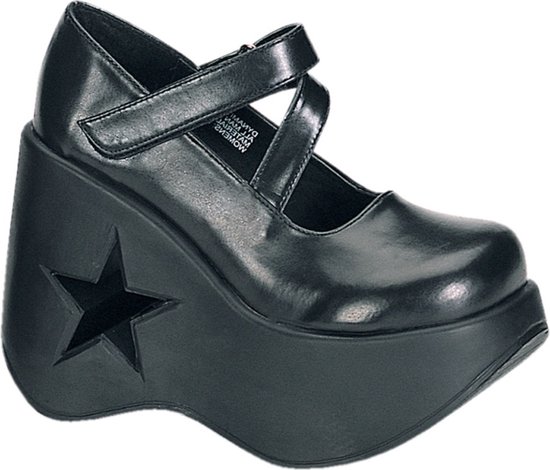 Demonia Chaussures talons compensés -41 Chaussures- DYNAMITE-03 US 11 Zwart