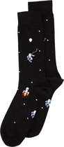 Alfredo Gonzales Sokken Astronauts In Space Black Red White