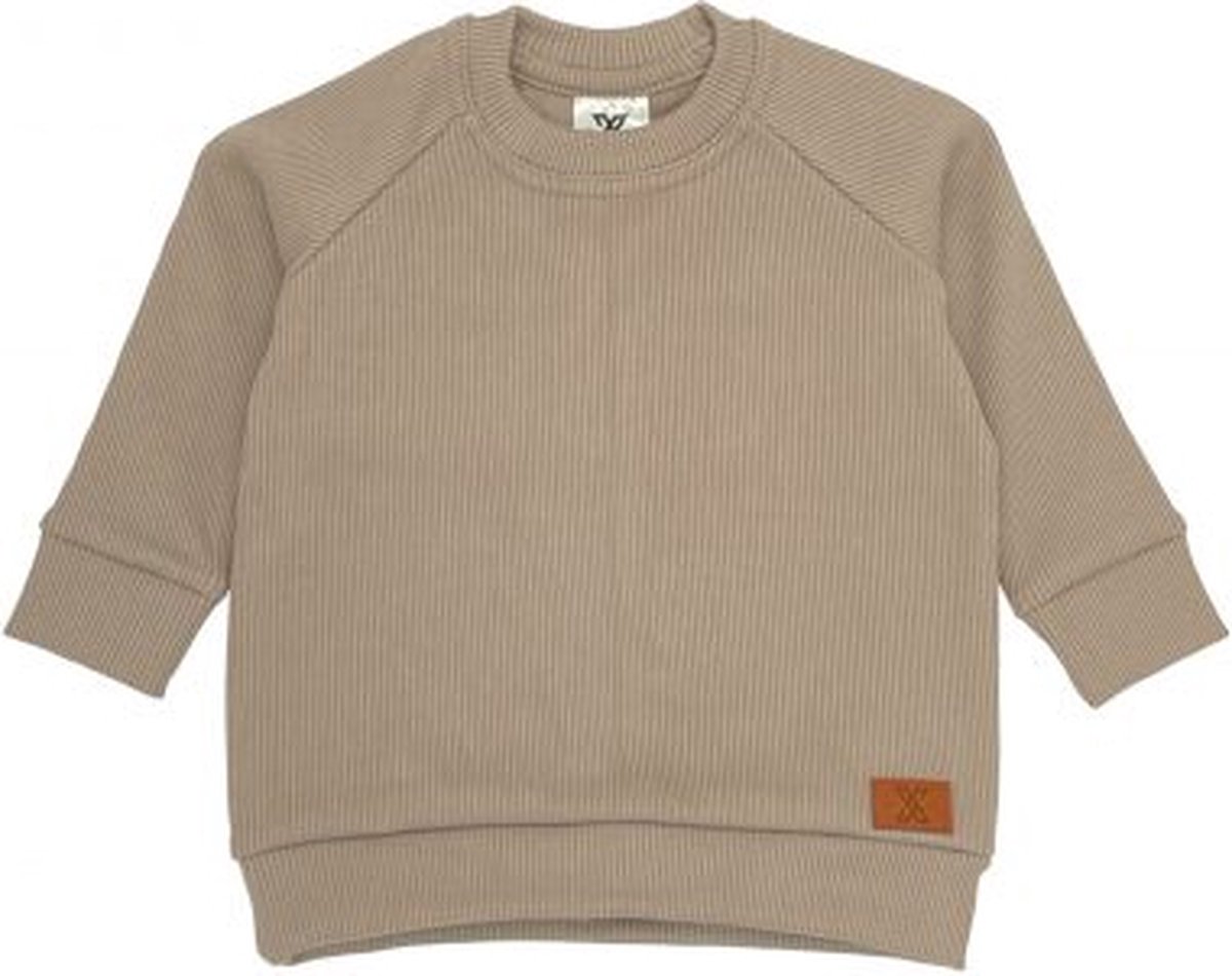 by Xavi- Loungy Sweater - Desert Taupe - 74/80