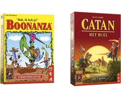 Spellenbundel – Kaartspellen – 2 Stuks – Boonanza & Catan: Het Duel