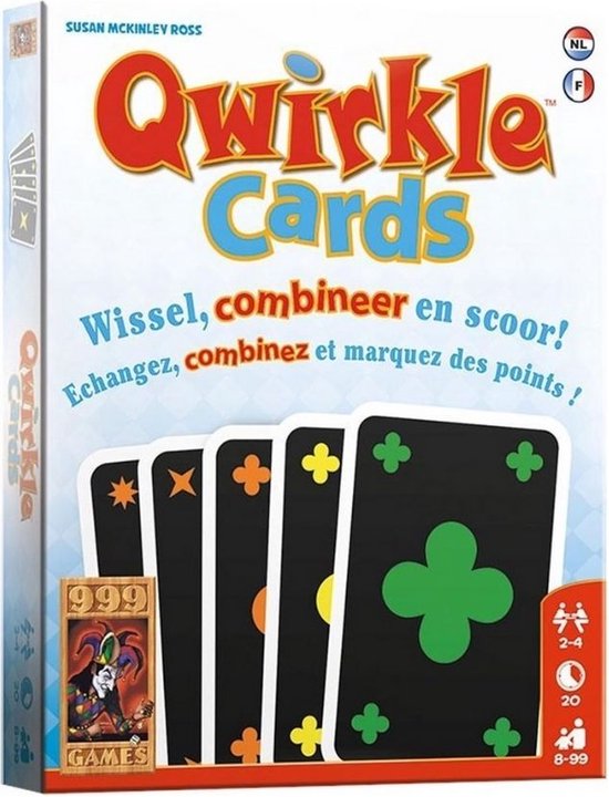 Thumbnail van een extra afbeelding van het spel Spellenbundel - Kaartspel - 2 stuks - Catan: Het duel & Qwirkle