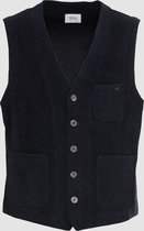 Casual Jersey Vest Navy Blue