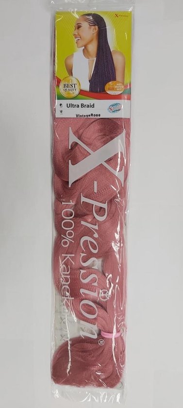 Haarextensies X-Pression Roze