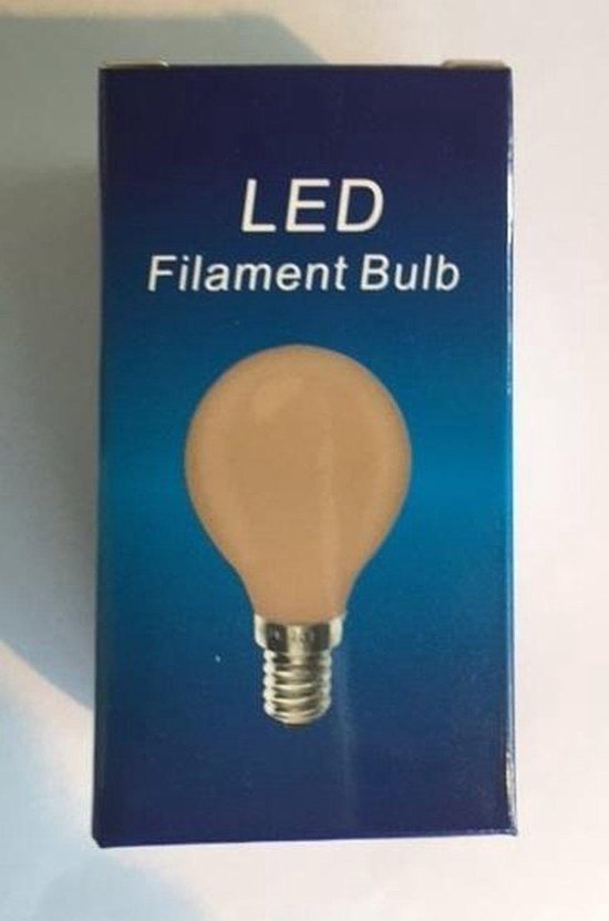 ETH Kogellamp LED 4W (=40W) 2200K E14 Dimbaar Flame